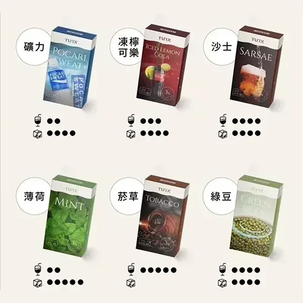 【TUTX煙彈】一代通用煙彈 ✨每盒3入 🔥 特點:和SP2口味很像:圖片 2