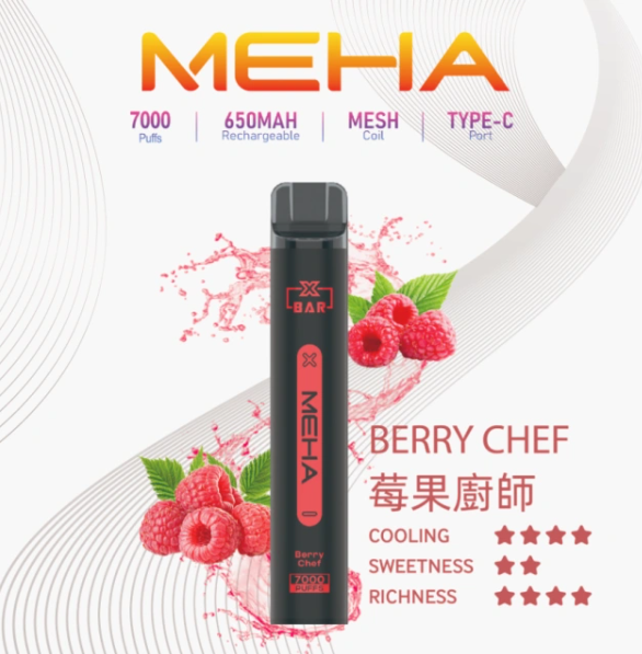 新品🔥MEHA X-BAR小黑條 魅嗨拋棄式7000口|大容量持久型:圖片 6
